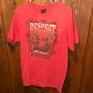 Jamaica Red Stripe T-Shirt